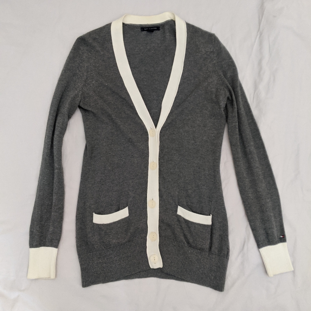 Grey cardigan from Tommy Hilfiger!